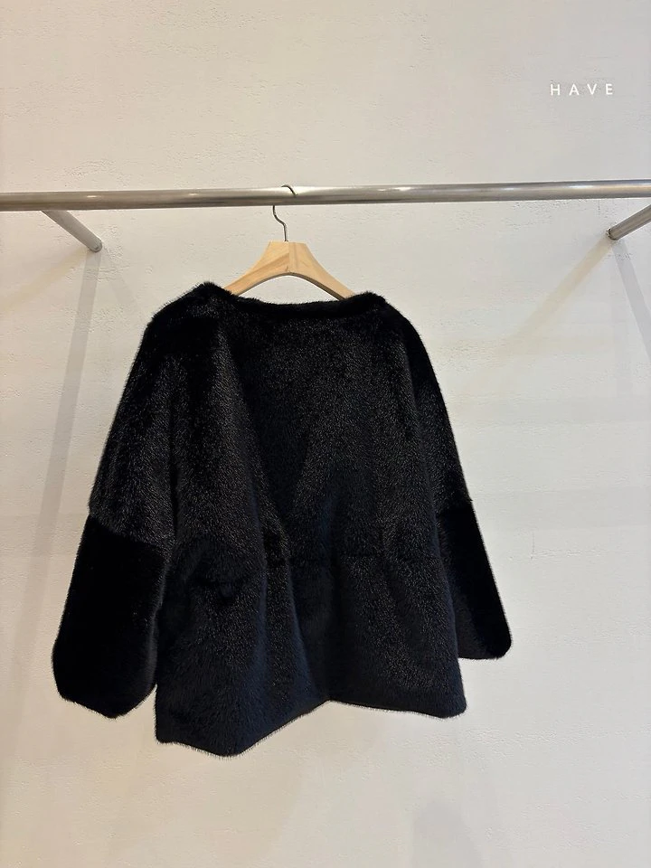 Mink Eco Fur Jacket by Have for Women - view 5