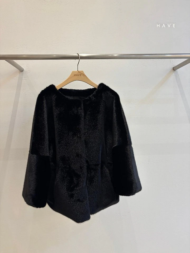Mink Eco Fur Jacket by Have for Women - view 7