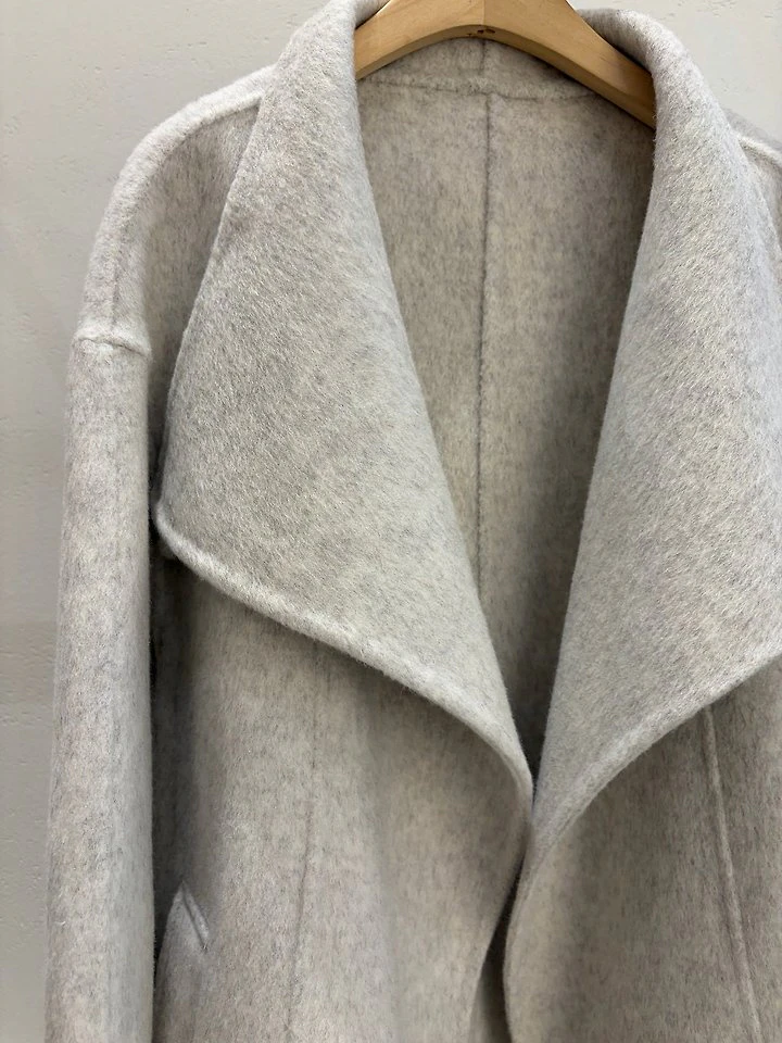Ruffle Half Coat by Have for Women - view 2