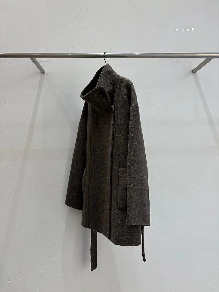 Double High Neck Coat by Have for Women - view 1