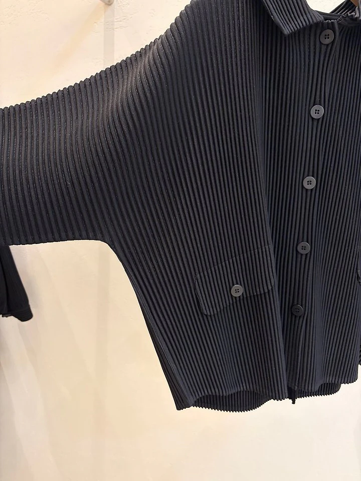 Collar Pleats Cardigan Jacket by Have for Women - view 4