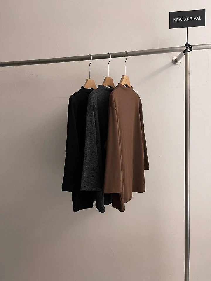 7-Sleeve Turtleneck Tee by Heize for Women - view 10