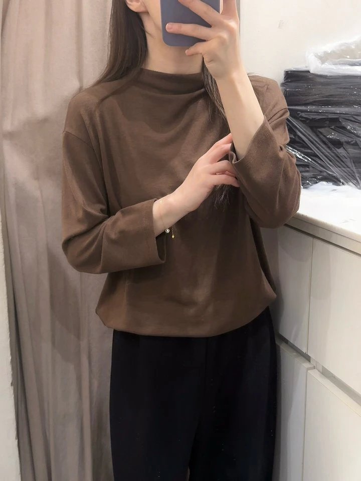 7-Sleeve Turtleneck Tee by Heize for Women - view 2