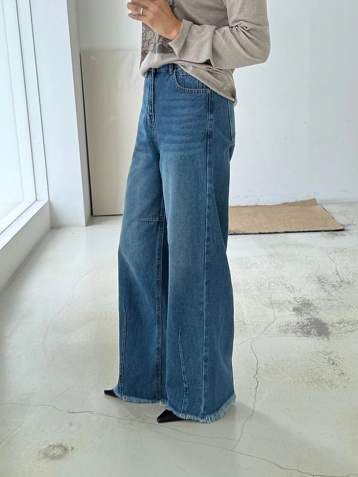 Mago Denim Pants by Heize for Women - view 4