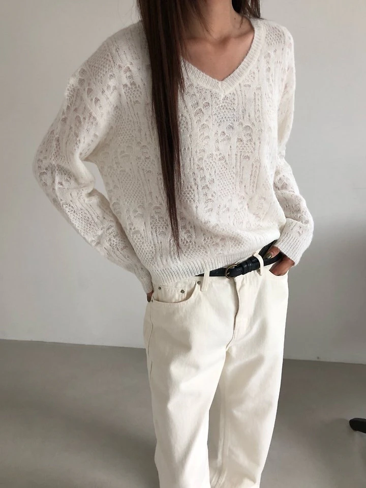 Matin V-neck Knit by Heize for Women - view 1