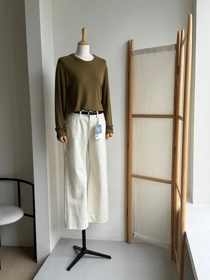 Urban Ribbed Tee by Heize for Women - view 6