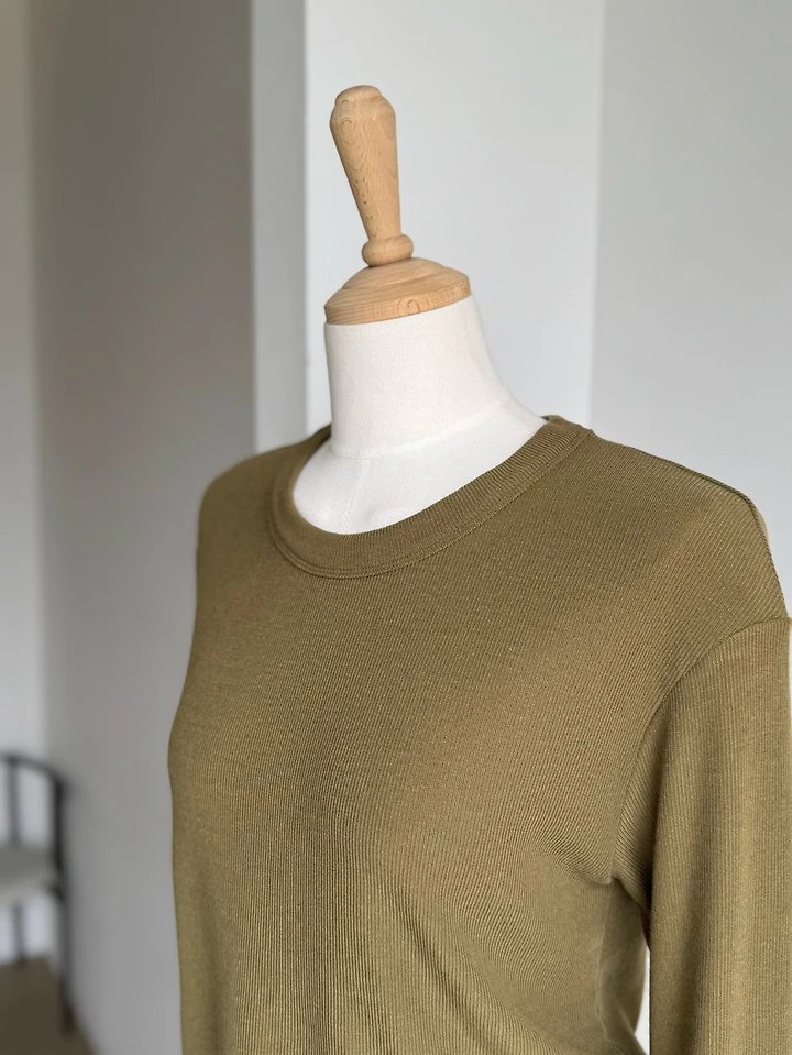 Urban Ribbed Tee by Heize for Women - view 8