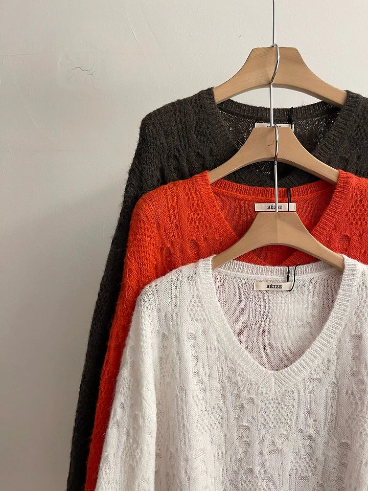 Matin V-neck Knit by Heize for Women - view 9