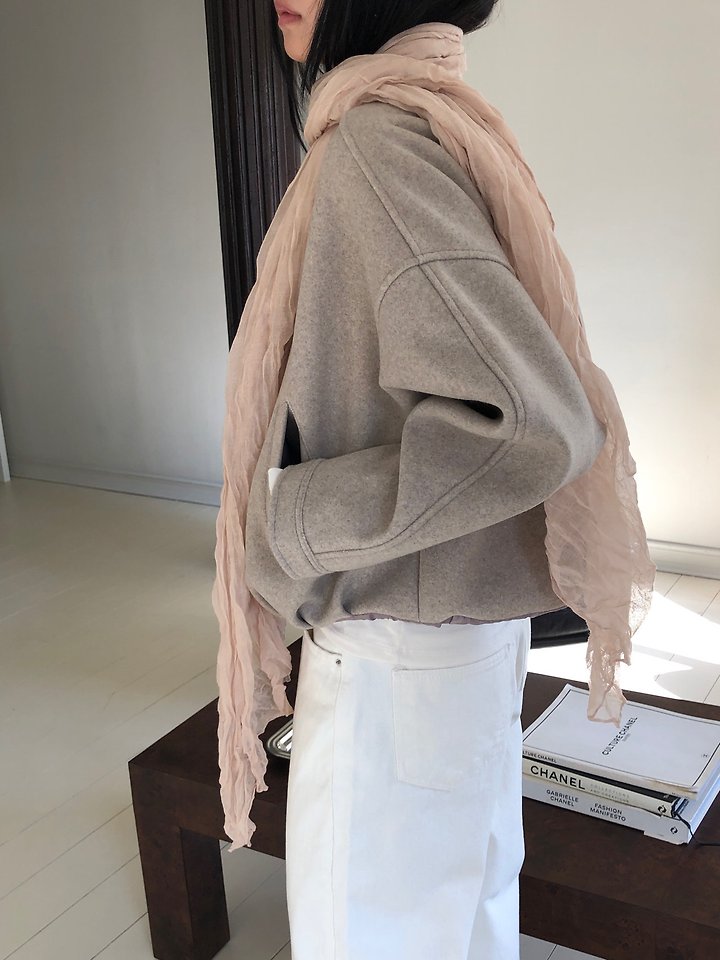 Wool Balloon Jacket by Heize for Women - view 5