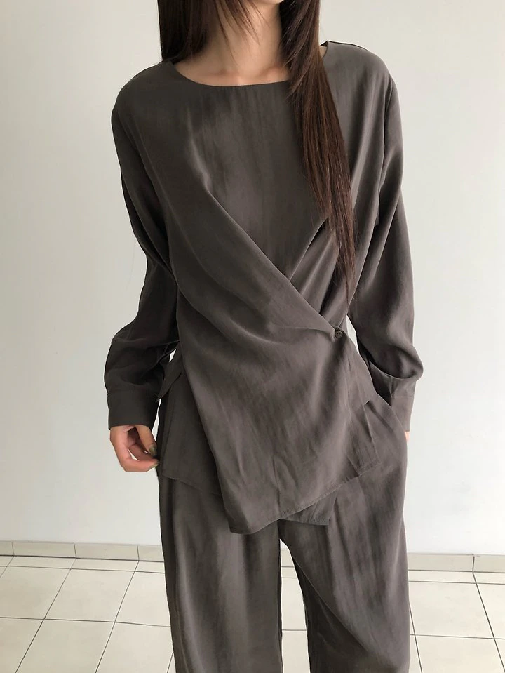 Pale Banding Blouse by Heize for Women - view 7