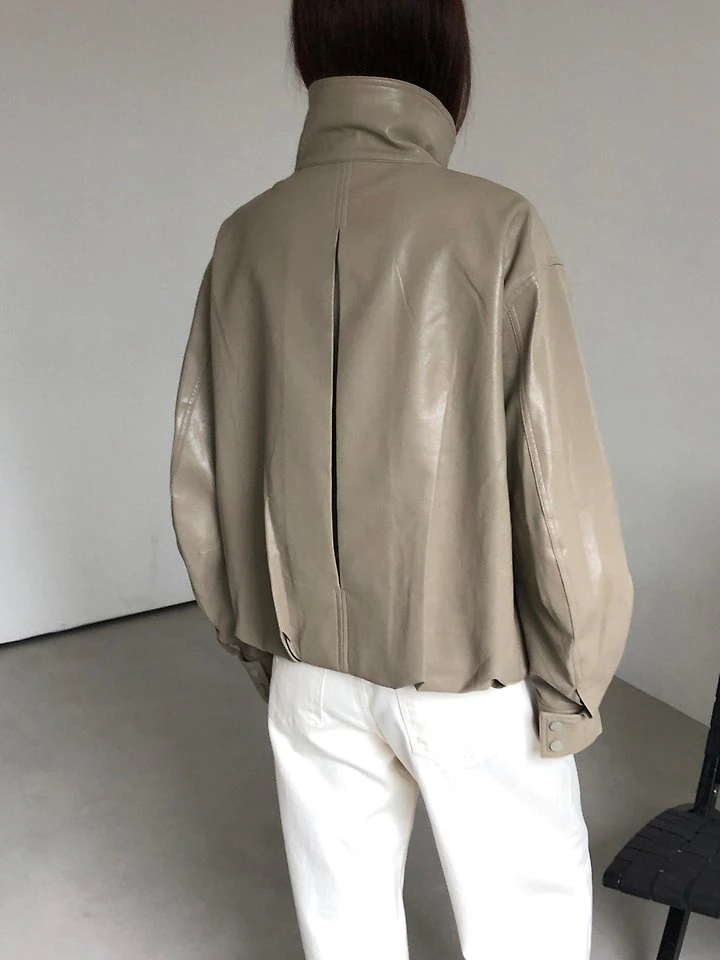 Neroli Leather Jacket by Heize for Women - view 4