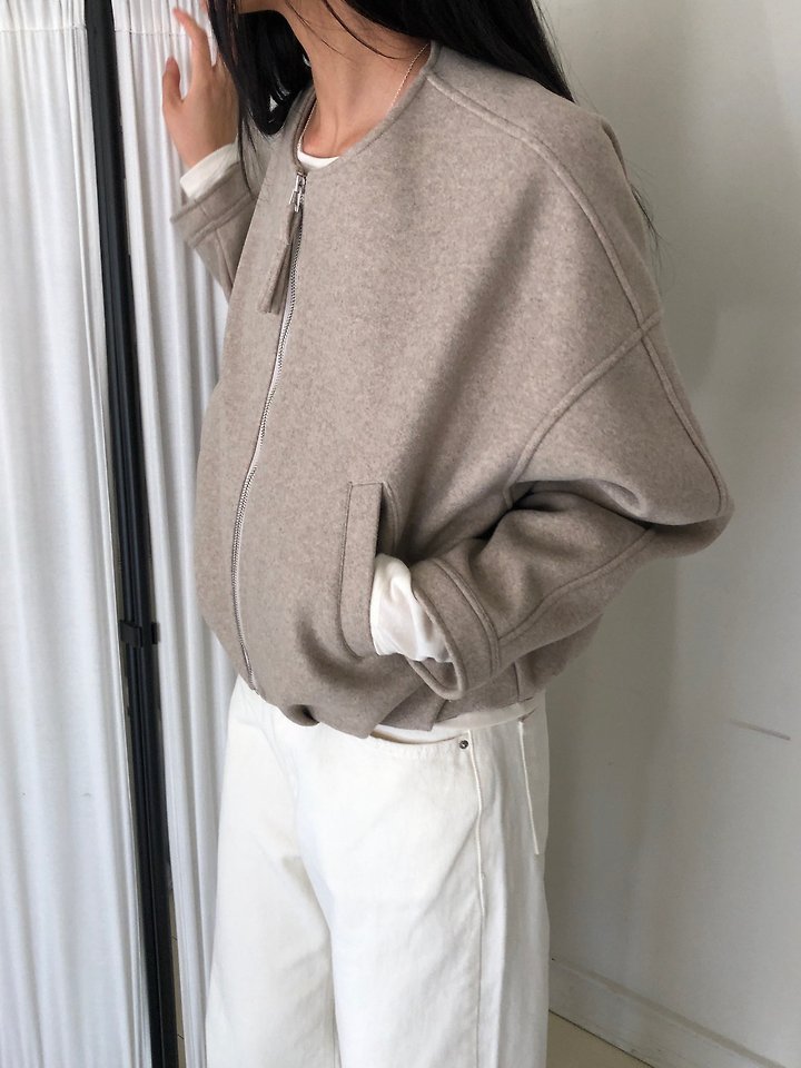 Wool Balloon Jacket by Heize for Women - view 6