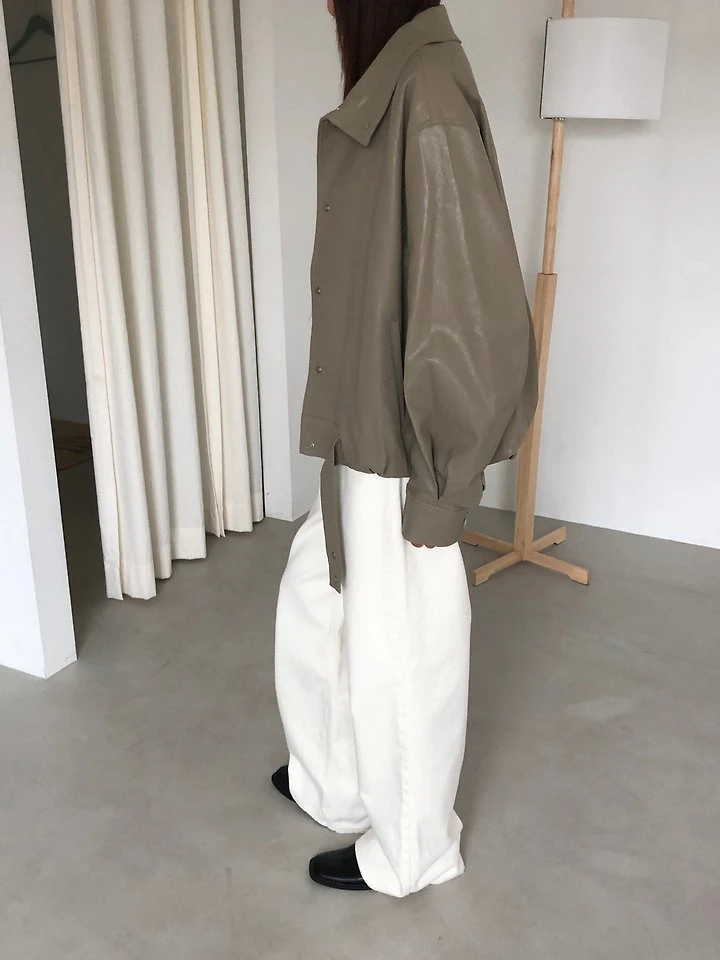 Neroli Leather Jacket by Heize for Women - view 6