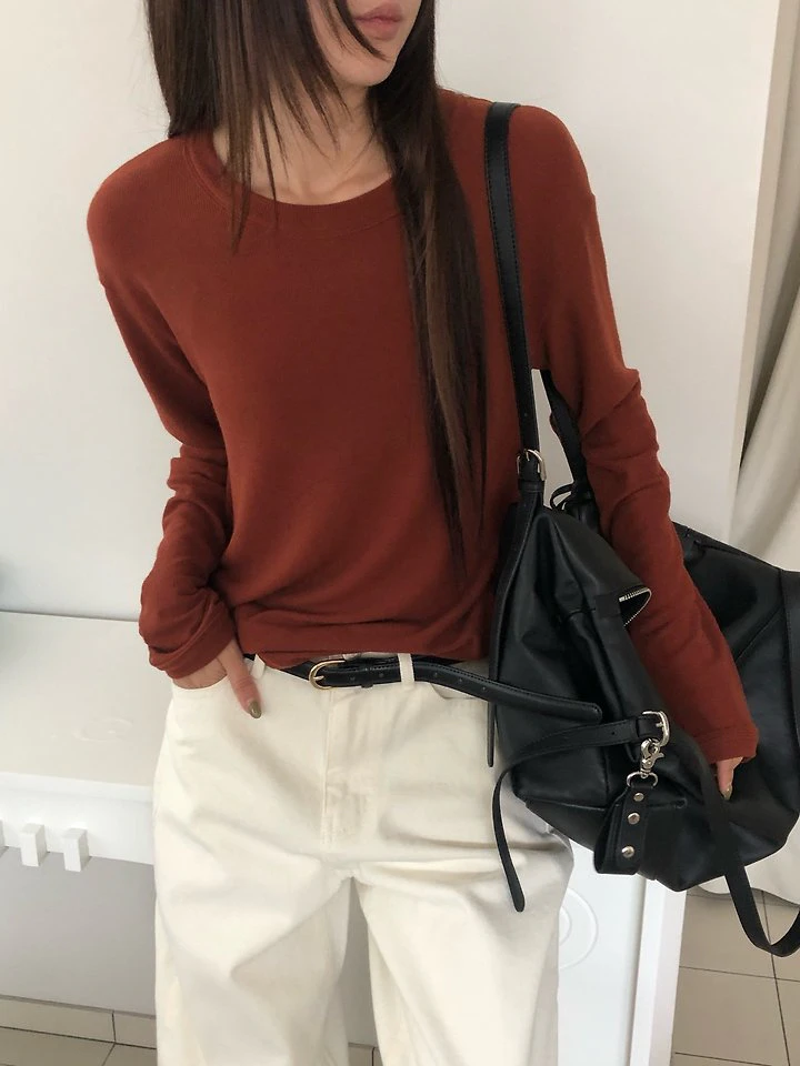 Urban Ribbed Tee by Heize for Women - view 1