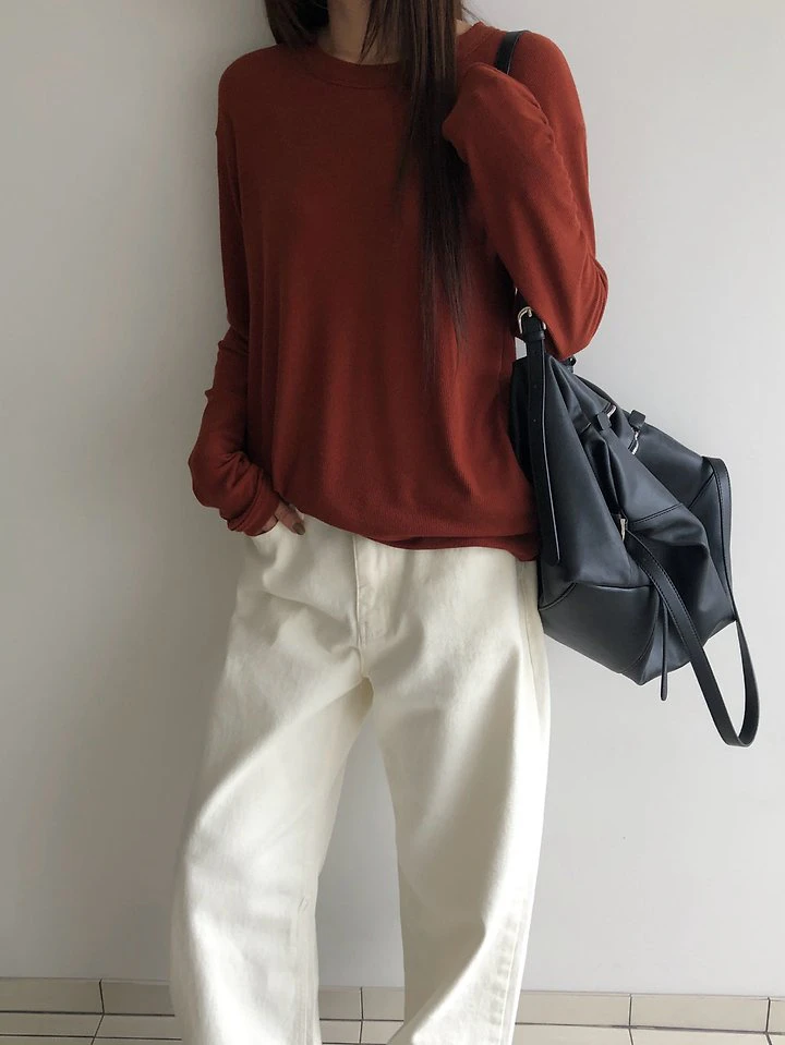 Urban Ribbed Tee by Heize for Women - view 3