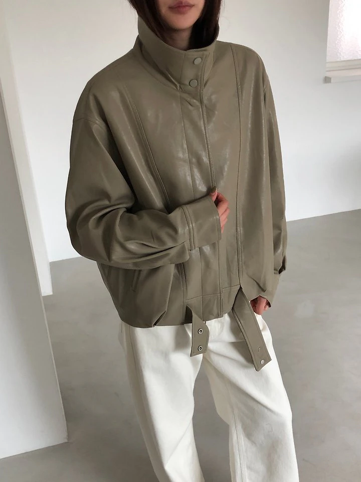 Neroli Leather Jacket by Heize for Women - view 1