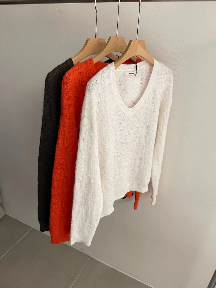 Matin V-neck Knit by Heize for Women - view 8