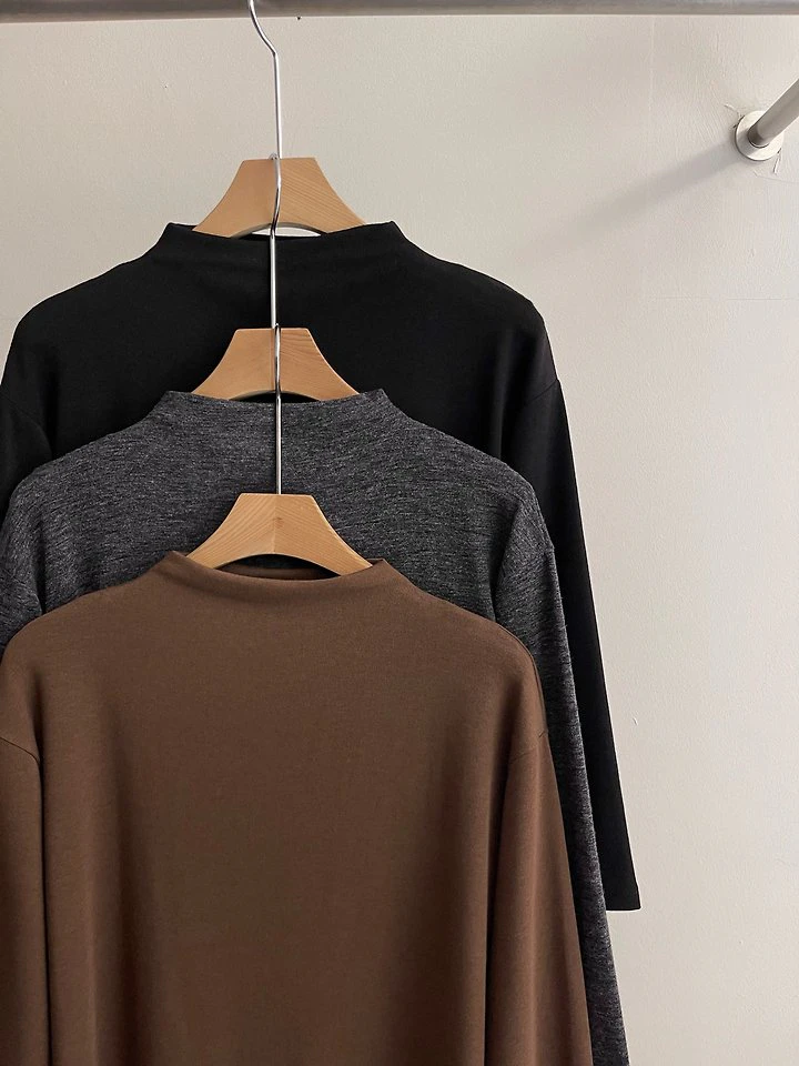 7-Sleeve Turtleneck Tee by Heize for Women - view 11