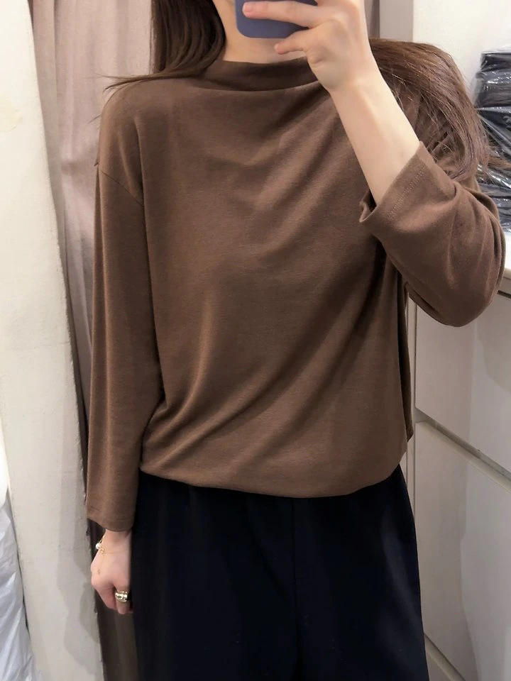 7-Sleeve Turtleneck Tee by Heize for Women - view 5
