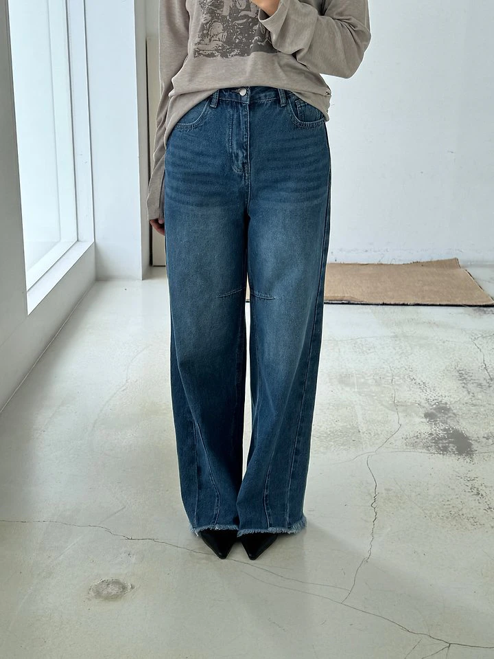 Mago Denim Pants by Heize for Women - view 3