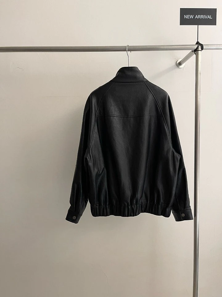 Gentle Leather Jacket by Heize for Women - view 12