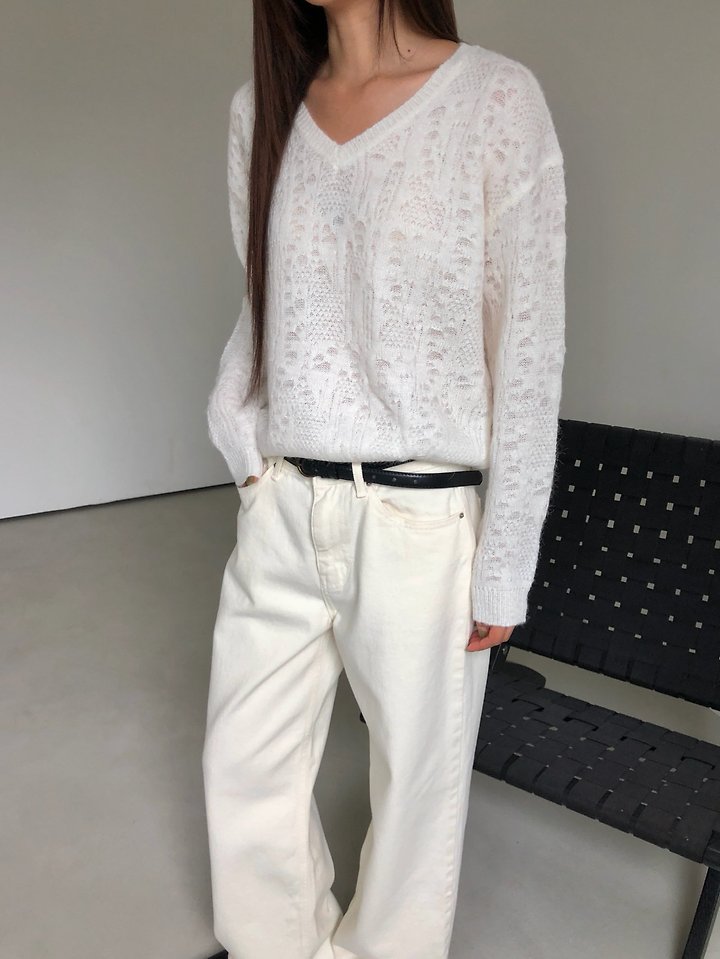 Matin V-neck Knit by Heize for Women - view 2