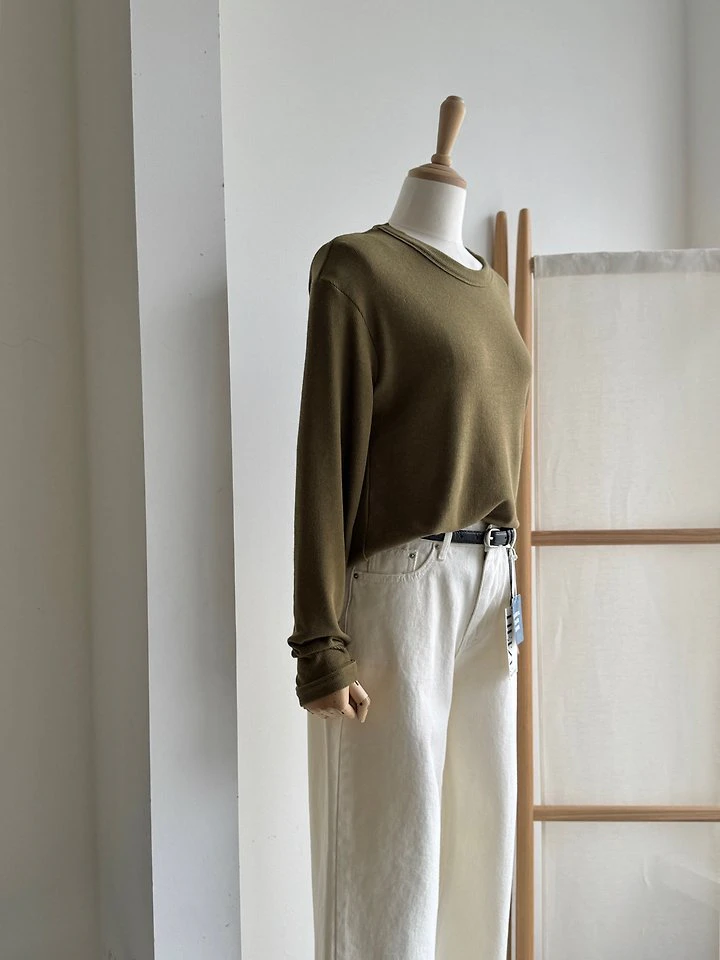 Urban Ribbed Tee by Heize for Women - view 9