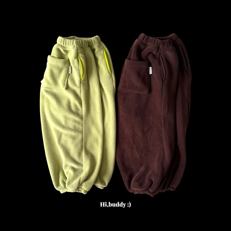Fluffy Jogger Pants by HI BUDDY for Child - view 1