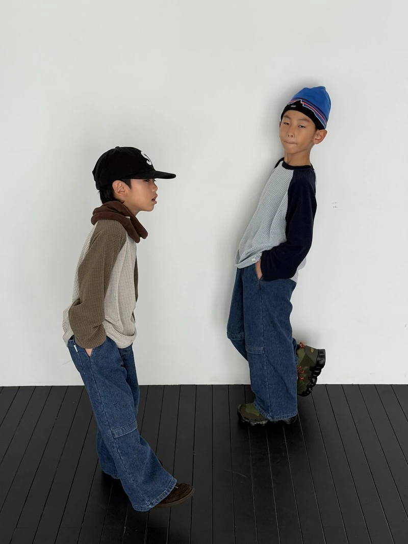 Grid Tee by HI BUDDY for Child - view 11