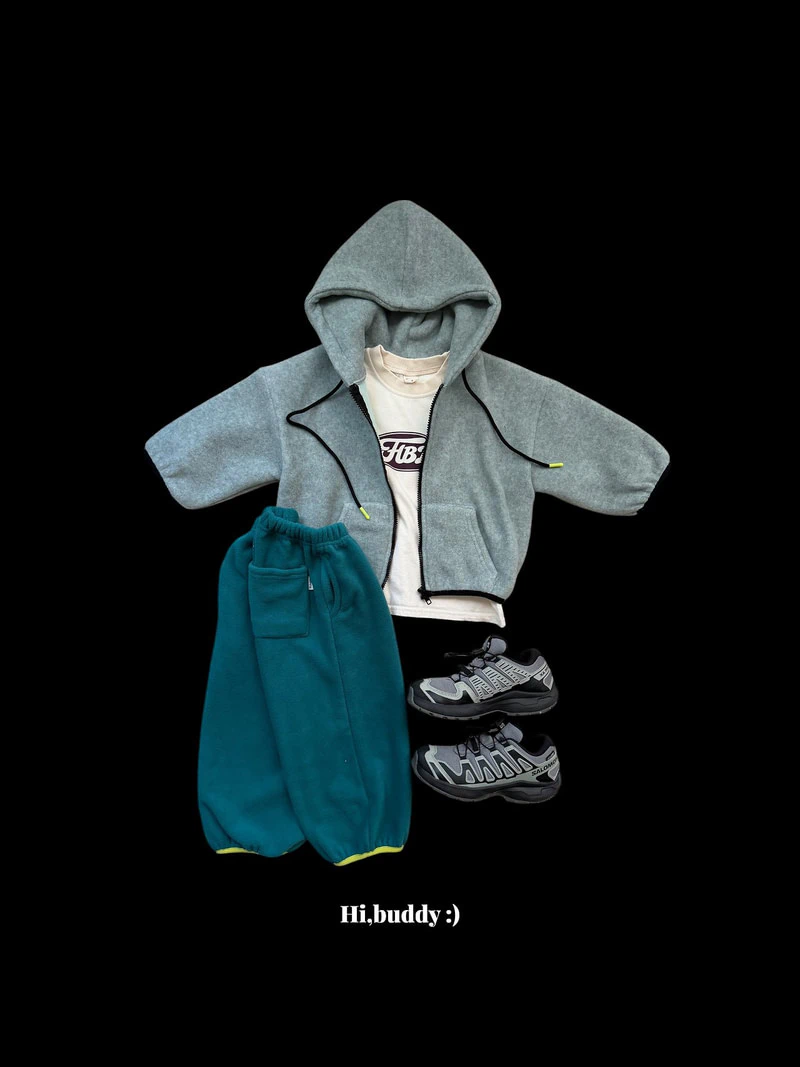 Joy Hood Zip-up by HI BUDDY for Child - view 3