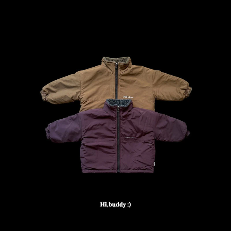 Fleece Reversible Jacket by HI BUDDY for Child - view 1