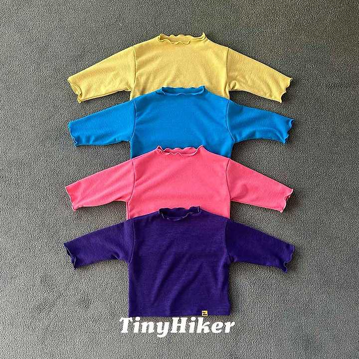 Color Pop Lettuce Trim Tee by Hiker for Child - view 1