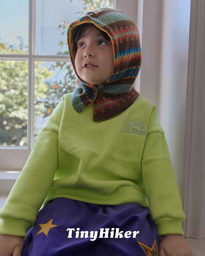 Tiny Embroidery Sweatshirt by Hiker for Child - view 9