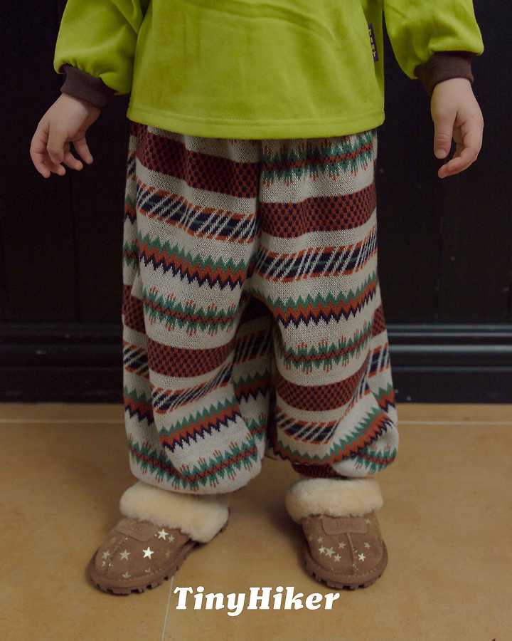 Nordic Pattern Jogger Pants by Hiker for Child - view 6