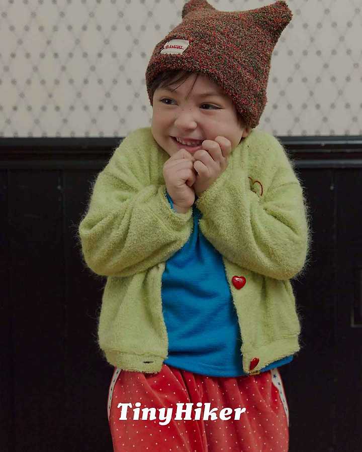 Tiny Heart Cardigan by Hiker for Child - view 12