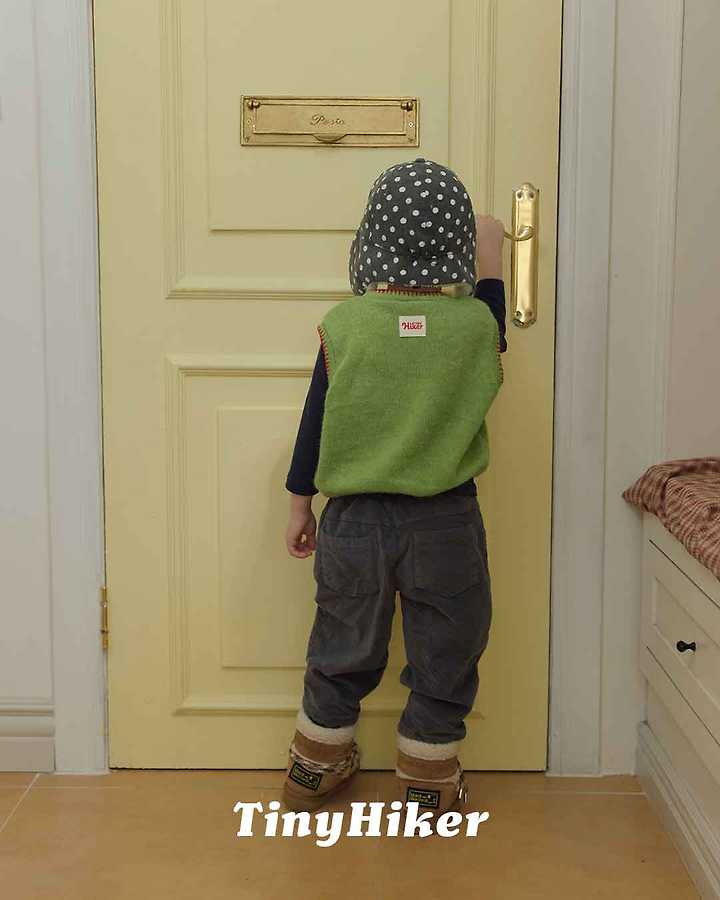 Mushroom Melange Vest by Hiker for Child - view 8