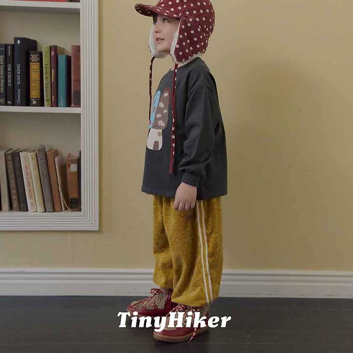 Silky Tape Jogger Pants Pants by Hiker for Child - view 4
