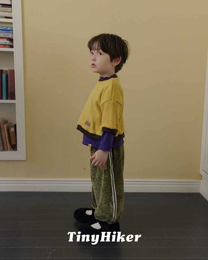 Silky Tape Jogger Pants Pants by Hiker for Child - view 5