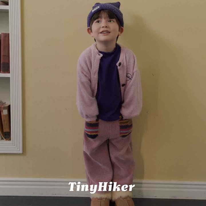 Tiny Heart Cardigan by Hiker for Child - view 4