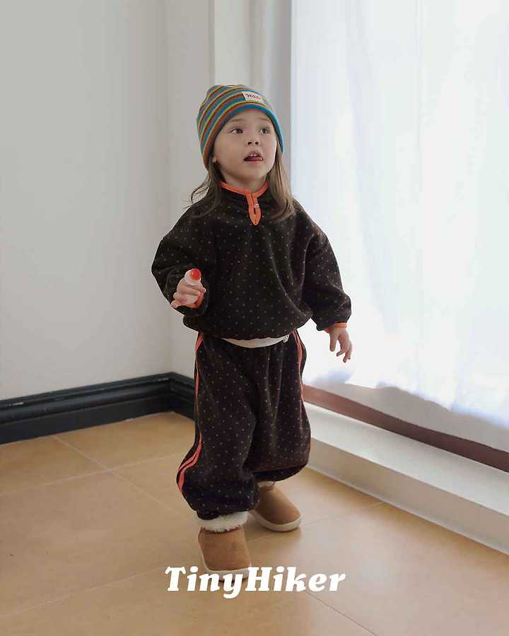 Petit Dot Fleeced Pants by Hiker for Child - view 7