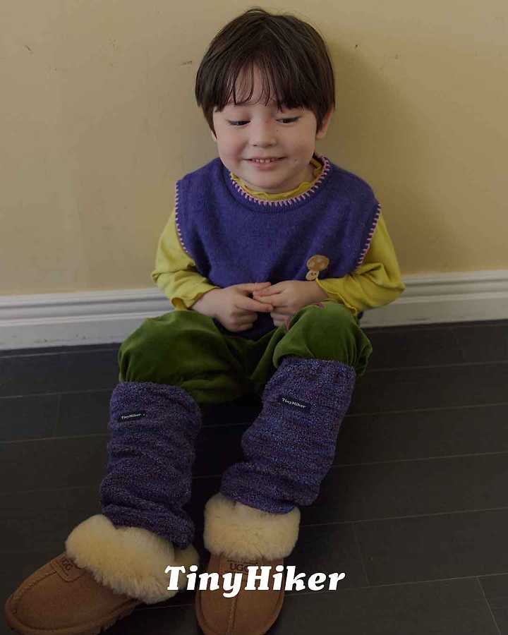 Mushroom Melange Vest by Hiker for Child - view 10