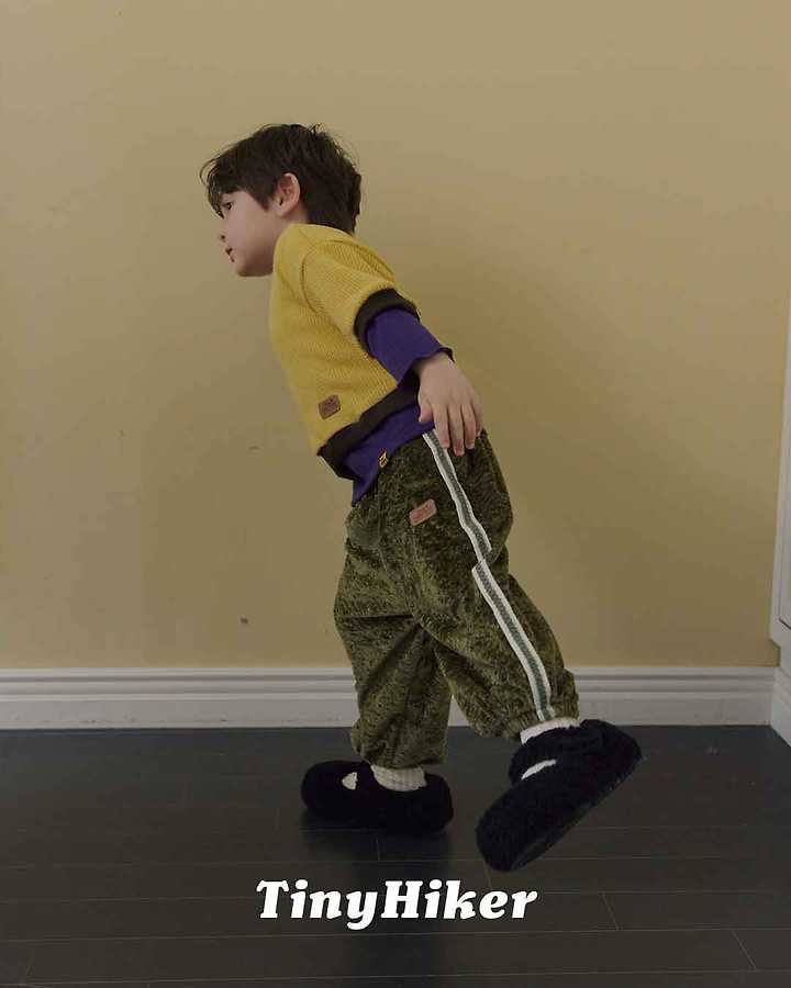 Silky Tape Jogger Pants Pants by Hiker for Child - view 6