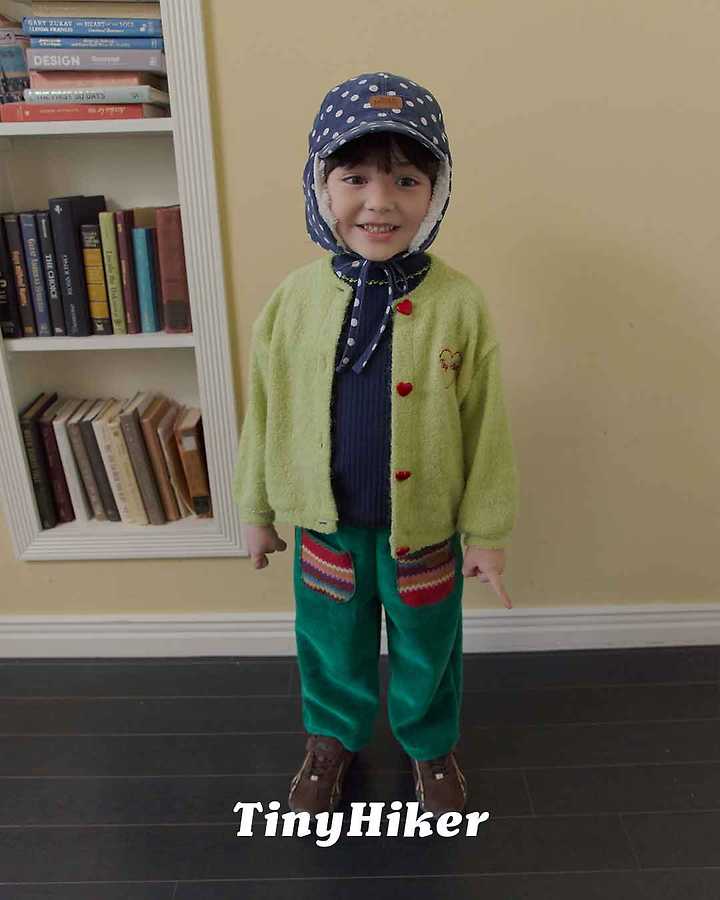 Tiny Heart Cardigan by Hiker for Child - view 5
