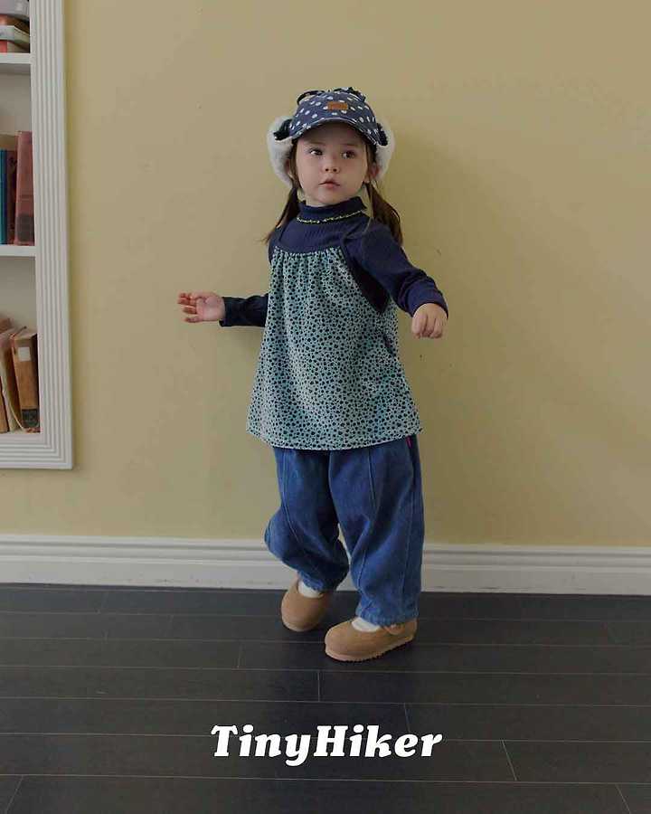 Cozy Loose Denim Pants by Hiker for Child - view 7