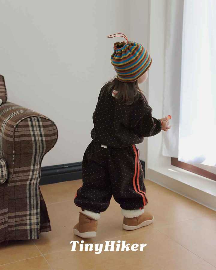 Petit Dot Fleeced Pants by Hiker for Child - view 8