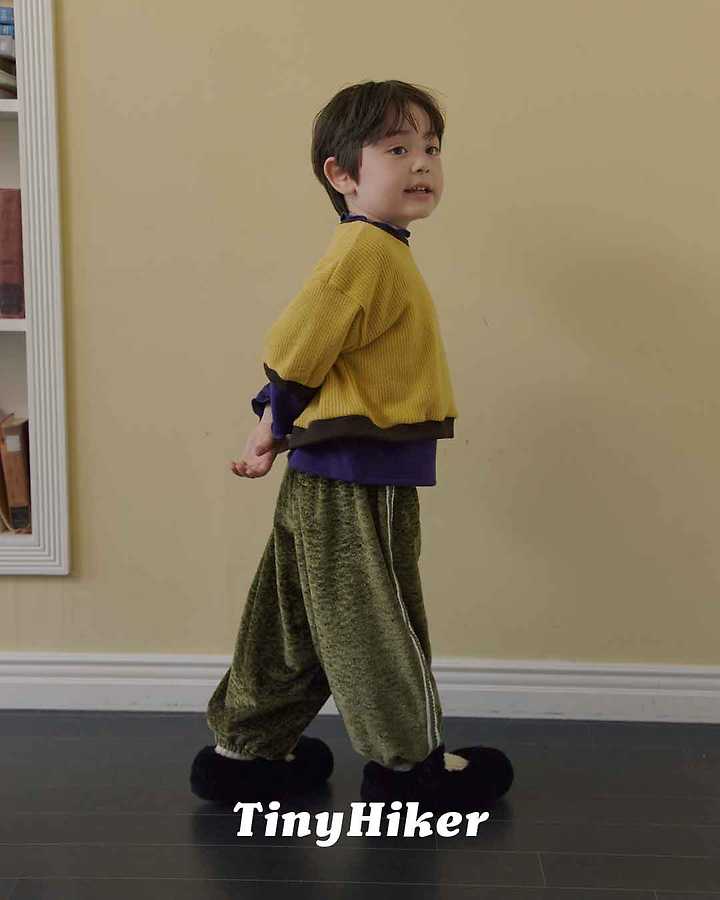 Silky Tape Jogger Pants Pants by Hiker for Child - view 7