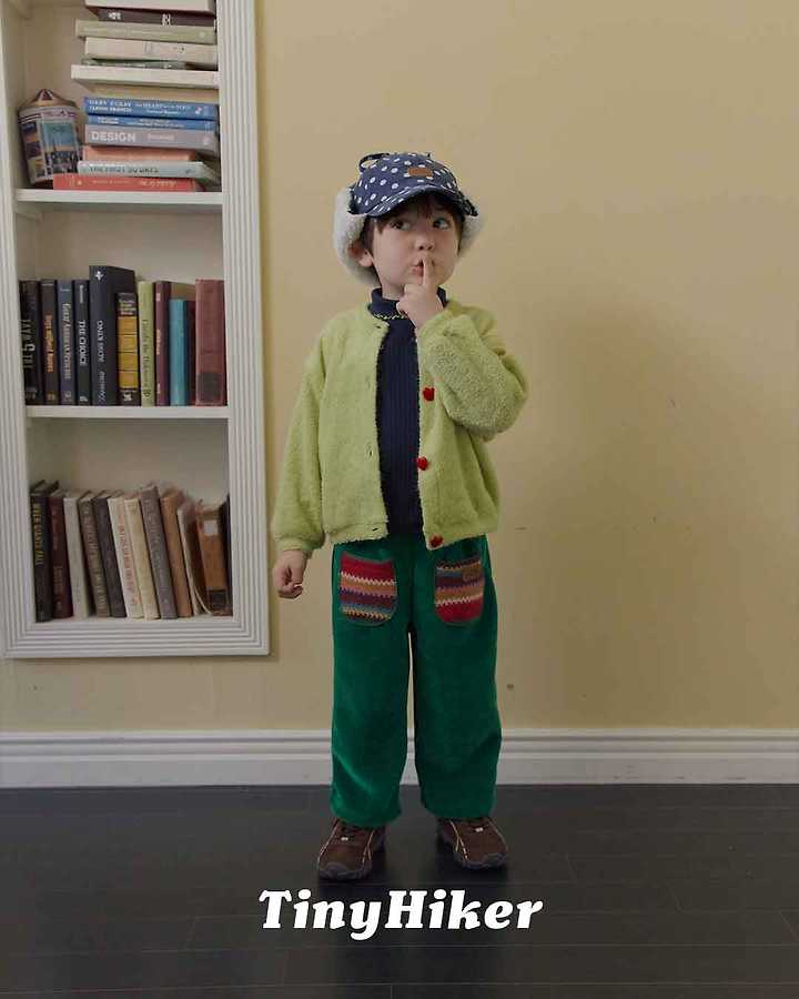 Tiny Heart Cardigan by Hiker for Child - view 7
