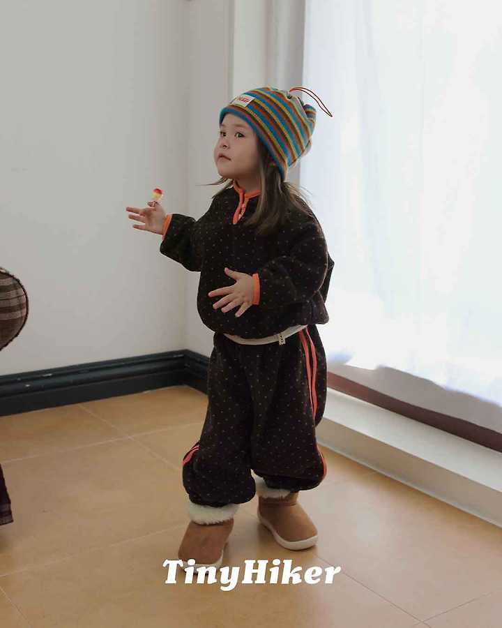 Petit Dot Fleeced Pants by Hiker for Child - view 10