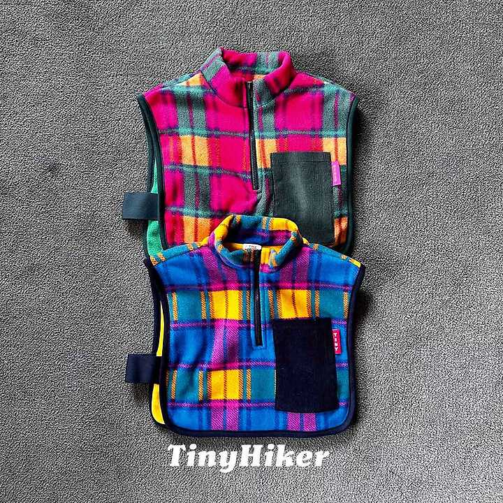 Soft Check Vest by Hiker for Child - view 1