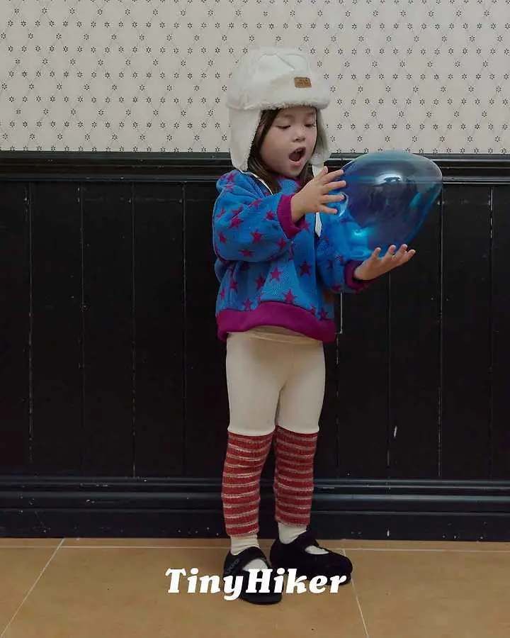 Star Gram Knit Sweatshirt by Hiker for Child - view 6